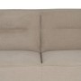 Sofá de 3 Lugares Taupe Madeira 220 x 87 x 85 cm | Tienda24 Tienda24.eu