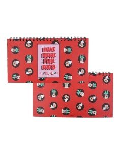 Agenda settimanale Minnie Mouse Blocchetto Carta (35 x 16,7 x 1 cm) da Minnie Mouse, Blocchi planner e copertine - Ref: S0727...