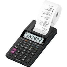 Calculatrice d’impression Casio HR-8RCE-BK Noir Métal Plastique de Casio, Calculatrices de bureau - Réf : M0320503, Prix : 36...