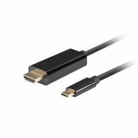 USB-C to HDMI Cable Lanberg CA-CMHD-10CU-0030-BK by Lanberg, Accessories for MP3 players - Ref: S9115407, Price: 13,73 €, Dis...