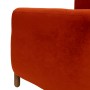 Poltrona Vermelho Natural Madeira da borracha Foam Tecido 82 x 77 x 74 cm | Tienda24 Tienda24.eu