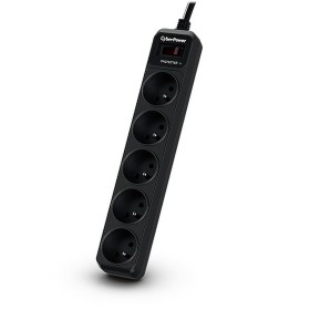 Power Socket - 5 sockets with Switch Cyberpower Tracer 3 (1,8 m) by Cyberpower, Power Strips - Ref: S9118203, Price: 11,88 €,...