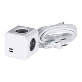 Bloc Cube Prises Allocacoc PowerCube Extended USB E(FR) (3 m) de Allocacoc, Multiprises - Réf : S9118270, Prix : 27,23 €, Rem...