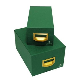 Refillable storage binder Mariola 4-1000 Green Cardboard by Mariola, Card Files - Ref: M0320651, Price: 18,33 €, Discount: %