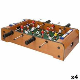 Futbolín de Sobremesa DKD Home Decor Patas 69 x 37 x 24 cm Natural Metal Madera Polipropileno | Tienda24 Tienda24.eu