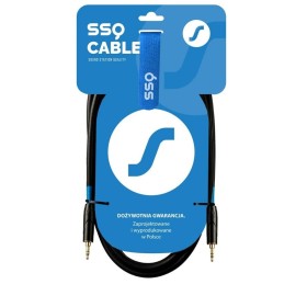 Cable Audio Jack (3,5 mm) Sound station quality (SSQ) SS-1425 Negro 2 m de Sound station quality (SSQ), Cables - Ref: S912077...