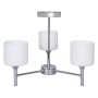 Suspension Activejet AJE-MIRA 3P Blanc Argenté Métal 40 W de Activejet, Plafonniers - Réf : S9121636, Prix : 22,81 €, Remise : %