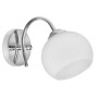 Wall Light Activejet AJE-IRMA 1P White Silver Metal 40 W 13 x 17,5 x 24,5 cm (1 Piece) | Tienda24 - Global Online Shop Tienda24.eu