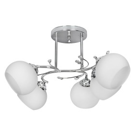 Lampadario DKD Home Decor Argentato Metallo 50 W 46 x 46 x 23 cm | Tienda24 - Global Online Shop Tienda24.eu