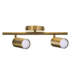 Ceiling Light Activejet AJE-SPECTRA 2P Gold Golden Metal 40 W by Activejet, Ceiling Lights - Ref: S9121658, Price: 34,41 €, D...