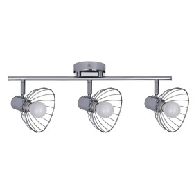 Suspension Activejet AJE-GIZEL 3P Argenté Métal 40 W de Activejet, Plafonniers - Réf : S9121666, Prix : 12,29 €, Remise : %