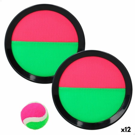 Strandspielzeug Colorbaby Catch Ball 20 x 2 x 20 cm Velcro (12 Stück) | Tienda24 Tienda24.eu