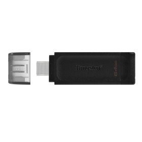 USB stick Kingston 70 Black 64 GB (1 Unit) by Kingston, USB flash drives - Ref: S9122461, Price: 6,45 €, Discount: %