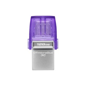 Clé USB Kingston DataTraveler microDuo 3C Acier 128 GB (1 Unité) de Kingston, Clés USB - Réf : S9122476, Prix : 17,07 €, Remi...