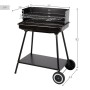 Barbecue Portable Aktive Acier inoxydable Acier 55 x 82 x 43 cm | Tienda24 Tienda24.eu