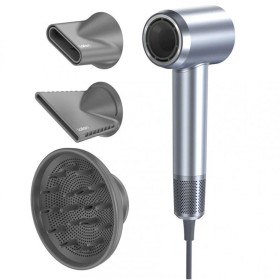 Secador de Pelo Parlux Digitalyon Silver Iónico Plateado 4 Piezas (2 pcs) | Tienda24 Tienda24.eu