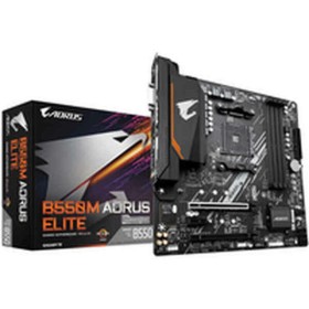 Carte Mère Gigabyte B550M AORUS ELITE mATX AM4  AMD B550 AMD AM4 de Gigabyte, Cartes mères - Réf : S9124728, Prix : 122,63 €,...