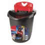 Seau de Lavage Vileda Ultramax Noir Rouge Plastique 10 L 38 x 38 x 38 cm | Tienda24 - Global Online Shop Tienda24.eu