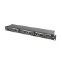 Patch Painel 24 Portas UTP Categoria 6 Lanberg PPS6-1024-B de Lanberg, Painéis de patch Ethernet - Ref: S9127299, Preço: 41,1...