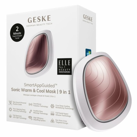 Cepillo Limpiador Facial Sónico Geske SmartAppGuided 9 en 1