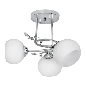 Ceiling Light Activejet AJE-IRMA 3P White Silver Metal 40 W 39 x 29 x 35 cm by Activejet, Ceiling Lights - Ref: S9130710, Pri...