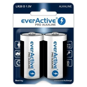 Batterie EverActive LR20 1,5 V (2 Unità) di EverActive, Pile monouso - Rif: S9132549, Prezzo: 5,24 €, Sconto: %