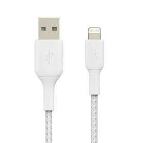 Cable Lightning Belkin CAA002BT1MWH Blanco 1 m (1 unidad) de Belkin, Cables Lightning - Ref: S9133506, Precio: 16,90 €, Descu...