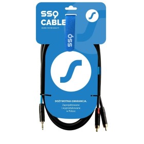 Câble Audio Jack vers 2 RCA Sound station quality (SSQ) SS-1423 de Sound station quality (SSQ), Accessoires pour lecteurs MP3...