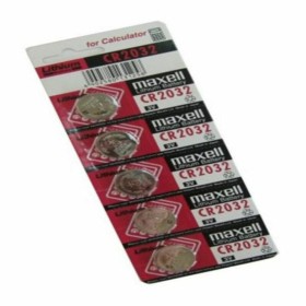 Piles Bouton au Lithium Maxell 19040805 220 mAh 3 V (5 Unités) de Maxell, Piles jetables - Réf : S9133652, Prix : 3,65 €, Rem...