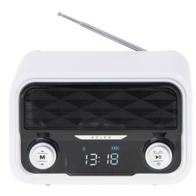 Radio Adler AD 1185 Blanc de Adler, Radio portables - Réf : S9134144, Prix : 31,82 €, Remise : %