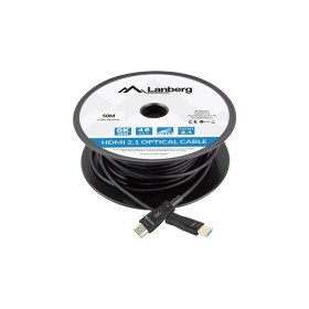 Cable HDMI Lanberg CA-HDMI-30FB-0500-BK 50 m de Lanberg, Cables HDMI - Ref: S9134354, Precio: 63,45 €, Descuento: %