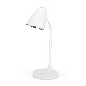 Desk lamp Esperanza ELD111W White Black Plastic 12 W | Tienda24 - Global Online Shop Tienda24.eu