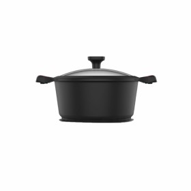 Cazo con Tapa Amercook Negro Terracota Horno Acero Inoxidable Aluminio (Ø 18 cm) | Tienda24 Tienda24.eu