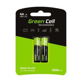 Batería recargable Green Cell GR06 2000 mAh 1,2 V 1.2 V de Green Cell, Pilas recargables - Ref: S9138486, Precio: 6,16 €, Des...