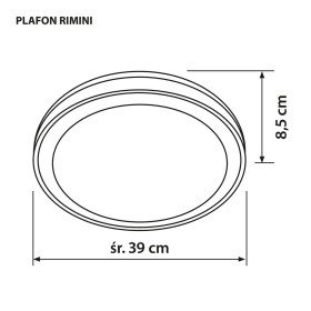 Candeeiro de teto Activejet AJE-RIMINI Branco Preto 12 W de Activejet, Iluminação de teto interior - Ref: S9138733, Preço: 17...