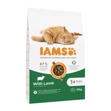 Aliments pour chat IAMS Advanced Nutrition Cat Adult Agneau 10 kg | Tienda24 Tienda24.eu