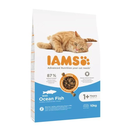 Comida para gato IAMS Advanced Nutrition Pescado 10 kg | Tienda24 Tienda24.eu