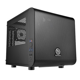 ATX Semi-tower Box THERMALTAKE Core V1 Black by THERMALTAKE, Tabletop computer cases - Ref: S9144137, Price: 75,33 €, Discoun...