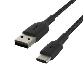 Cabo USB-C para USB Belkin CAB002BT3MBK Preto 3 m (1 Unidade) de Belkin, Cabos USB - Ref: S9144861, Preço: 25,87 €, Desconto: %