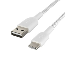 Câble USB-C vers USB Belkin CAB002BT3MWH Blanc 3 m (1 Unité) de Belkin, Câbles USB - Réf : S9144862, Prix : 14,13 €, Remise : %