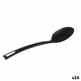 Cucharón Quttin Nailon Negro 29 x 6 cm (24 Unidades)