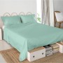 Sábana Encimera HappyFriday Basic Menta 180 x 270 cm | Tienda24 Tienda24.eu