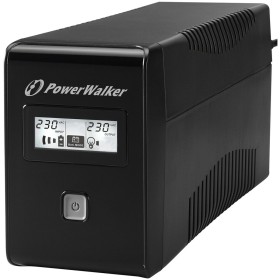 Gruppo di Continuità Interattivo UPS Power Walker VI 850 LCD 480 W di Power Walker, Gruppi di continuità UPS - Rif: S9157270,...