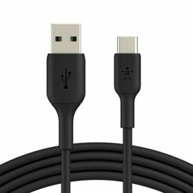 Cabo USB A para USB-C Belkin CAB001BT2MBK Preto 2 m (1 Unidade) de Belkin, Cabos USB - Ref: S9157419, Preço: 9,73 €, Desconto: %