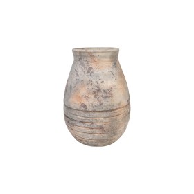 Vase Schwarz Beige Bambus 22 x 22 x 52 cm | Tienda24 Tienda24.eu