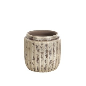 Conjunto de vasos Azul Terracota 19 x 19 x 17 cm Redondo (2 Unidades) | Tienda24 Tienda24.eu