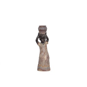 Deko-Figur DKD Home Decor Ehepaar Schwarz Gold 15,5 x 13,5 x 37,5 cm (2 Stück) | Tienda24 Tienda24.eu