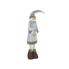 Papá Noel Blanco Marrón Plástico 22 x 62 x 28 cm (2 Unidades) | Tienda24 Tienda24.eu