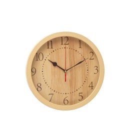 Wall Clock Esperanza EHC016W White Glass Plastic 25 cm | Tienda24 Tienda24.eu