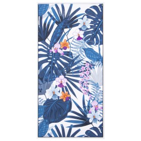 Cadre Romimex Bleu Doré Toile Héron 80 x 120 x 4 cm | Tienda24 Tienda24.eu